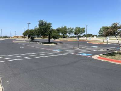 Round Rock Opportunity Center Parking Lot - Main Lot in Round Rock