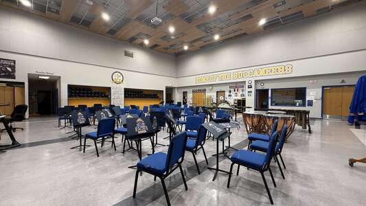 L.B. Landry High School Band Room in New Orleans 2