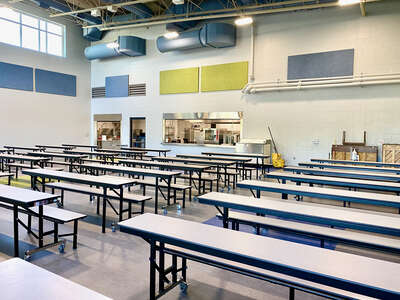 Mountain View Elementary School Cafeteria in Boise