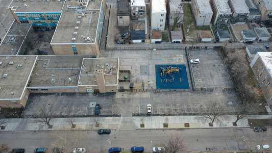 Dvorak Technology Academy Parking Lot in Chicago 2