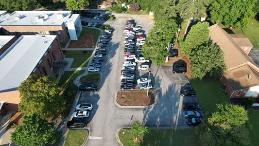 Clayton County Public Schools Parking Lot in Jonesboro 2