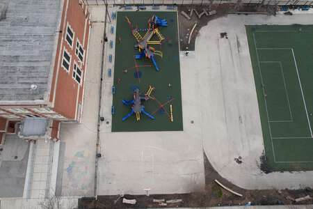 Belding - Hiram H Belding Elementary School Outdoor Area in Chicago