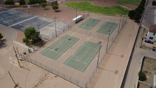 Hurshel Antwine Middle School Tennis Courts in El Paso 2