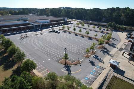 Discovery High School Main Parking Lot - Old Norcross Rd in Lawrenceville 2