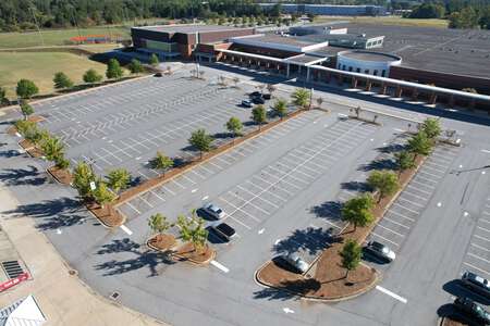 Discovery High School Main Parking Lot - Old Norcross Rd in Lawrenceville 4