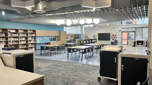 Whittier Elementary School Library in Hemet