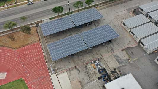 Lynwood High School Bullis Parking Lot - Football Stadium in Lynwood