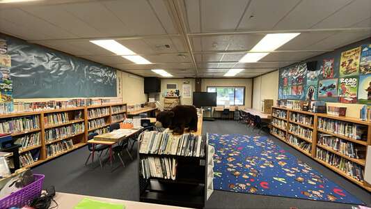 Collegeville Elementary School Library in Stockton 2