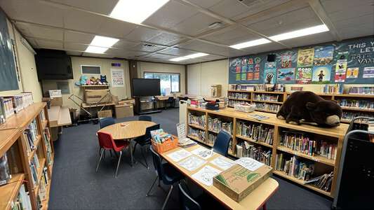 Collegeville Elementary School Library in Stockton 3
