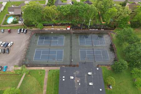 South-Doyle High School Tennis Courts in Knoxville