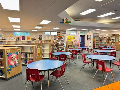 Wilson Elementary School Library in Fresno
