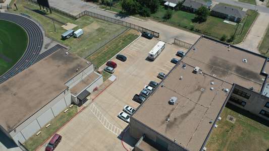 Del City High School Parking Lot - Back in Del City 2