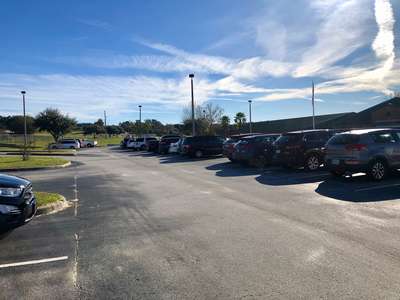 Lost Lake Elementary Parking Lot in Clermont