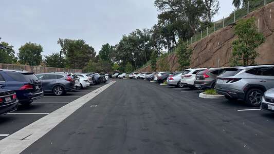 Solana Santa Fe Elementary School Parking Lot in Rancho Santa Fe