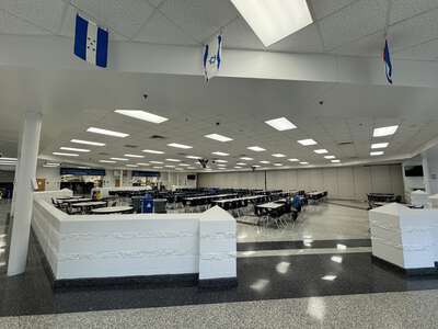 Landstown High School Cafeteria in Virginia Beach