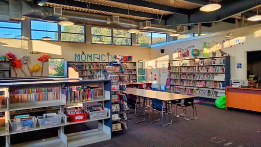 Marvin Elementary School Library in San Diego