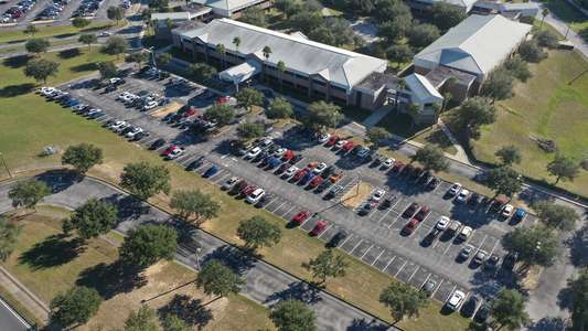 East Ridge High School Parking Lot - Front in Clermont