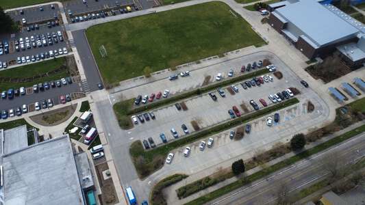 Roosevelt Middle School Parking Lot in Eugene 2