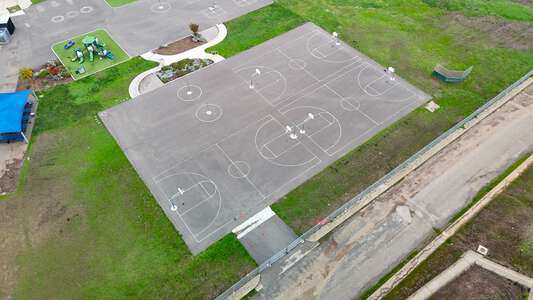 Solano Widenmann Leadership Academy Outdoor Basketball Courts in Vallejo
