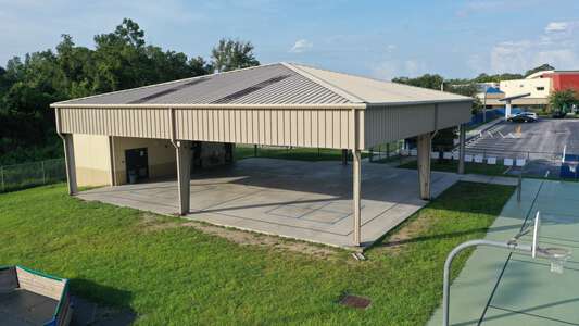 Sanders Memorial Elementary School PE Shelter in Land O' Lakes