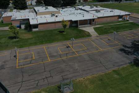 Edahow Elementary School Outdoor Basketball Courts in Pocatello