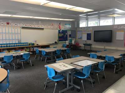 Brittan Acres Elementary School Classroom Standard in San Carlos