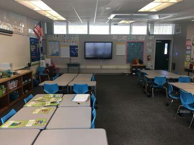 Brittan Acres Elementary School Classroom Standard in San Carlos
