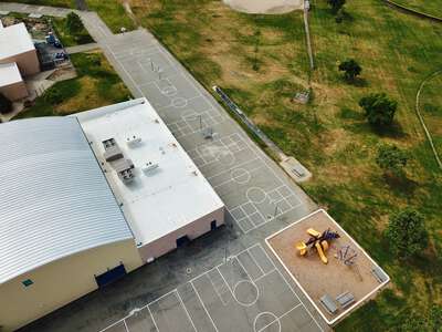 Foothill Elementary School Outdoor Basketball Courts in Prather