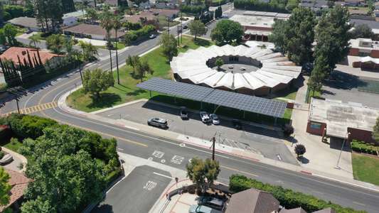 Cerro Villa Middle School Parking Lot - Staff in Villa Park