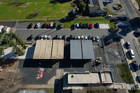 Live Oak Elementary School Parking Lot in Lodi