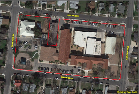 Notice of Construction Activity NOCA - Woodlawn Academy in San Antonio 2