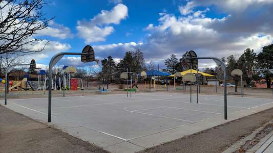 Inez Science and Technology Magnet School Outdoor Basketball Courts in Albuquerque