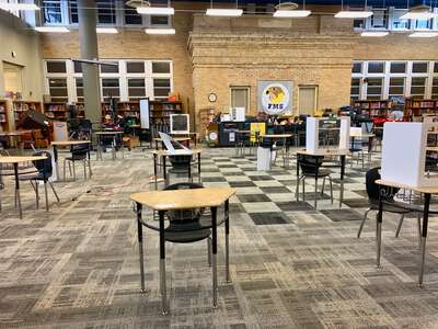 Lively Middle School Library in Austin