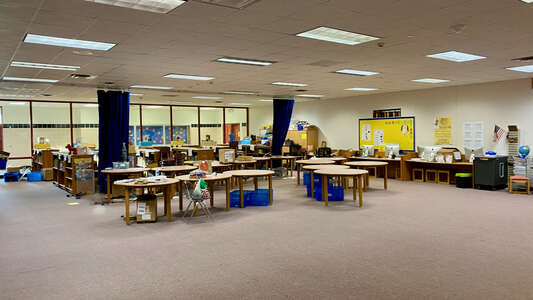 Marshall Elementary Library in Houston
