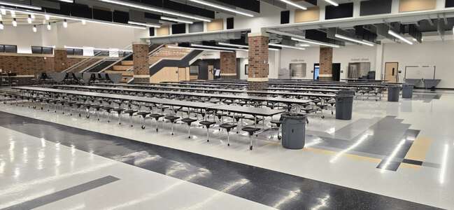 Francis Howell North High School Commons in St. Charles 1