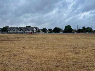 Raul Quintanilla Sr Middle School STEAM Academy Natural Grass Soccer Field in Dallas