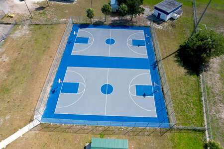 Lemuel Teal Middle School Blacktop / Basketball Courts in Lehigh Acres