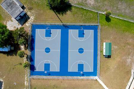 Lemuel Teal Middle School Blacktop / Basketball Courts in Lehigh Acres