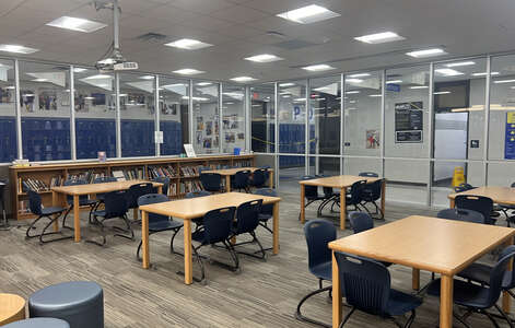 Port Allen High School Library in Port Allen