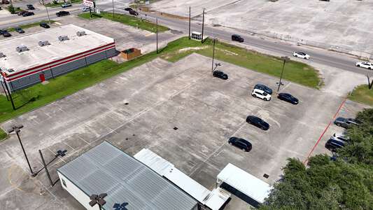 MacArthur Ninth Grade School Parking Lot - Side in Houston 2