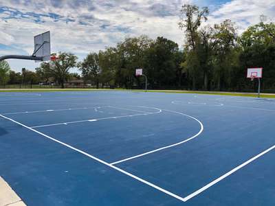 Pershing K-8 School Outdoor Basketball Courts in Orlando