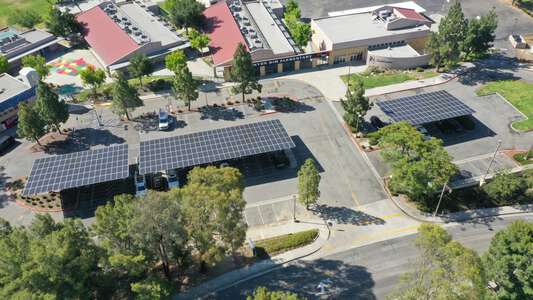 Canyon Rim Elementary School Parking Lot in Anaheim