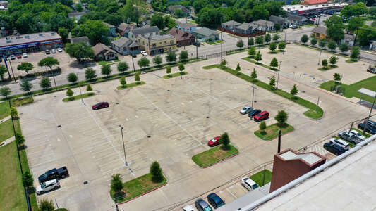 Northside High School Parking Lot in Houston