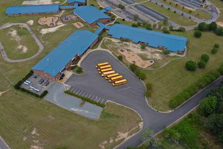 McGee's Crossroads Elementary School Parking Lot - Staff in Angier