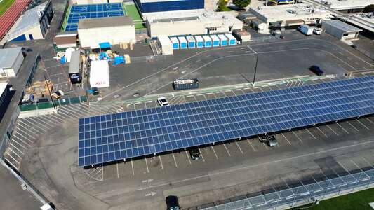 The King's Academy Parking Lot - Covered Lot in Sunnyvale