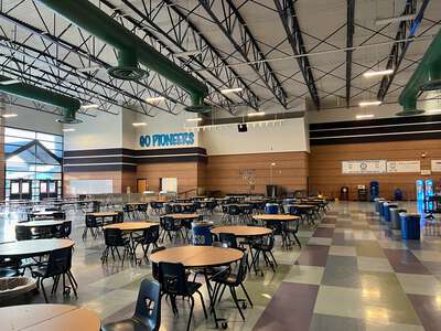 Canyon Springs High School Cafeteria in North Las Vegas