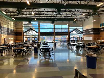 Canyon Springs High School Cafeteria in North Las Vegas