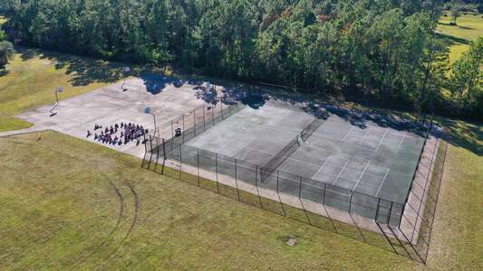 David C. Hinson Sr. Middle School Outdoor Basketball Courts in Daytona Beach 2