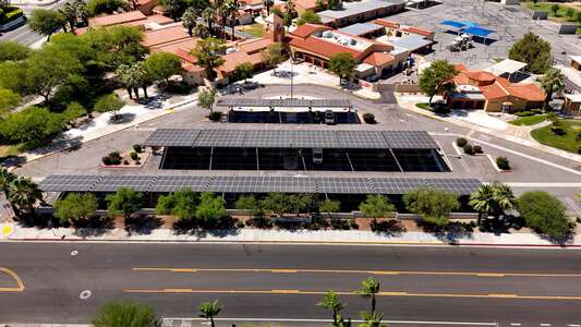 Katherine Finchy Elementary School Parking Lot in Palm Springs 2