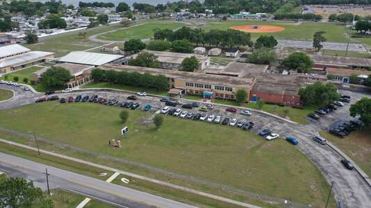 Westwood Middle School Parking Lot in Winter Haven 2